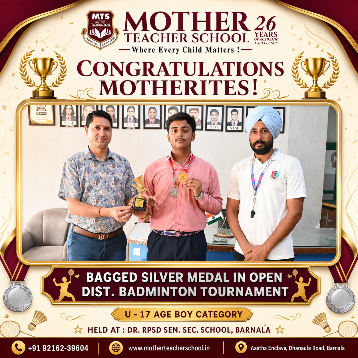 Mother Teacher School Barnala